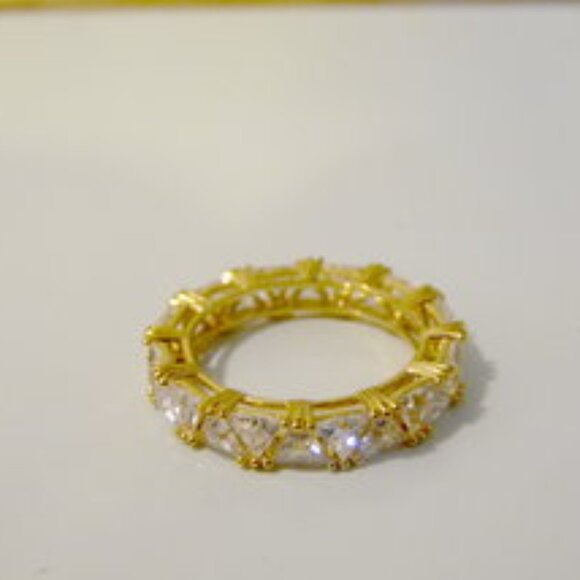 Radiance by Absolute Trilliant-Cut Eternity Band Size 9 - Picture 6 of 7